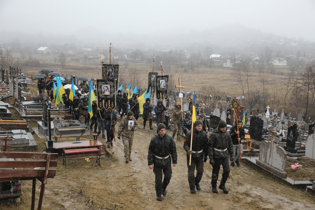 На Болехівщині попрощалися з мужнім захисником Петром Гав’яком