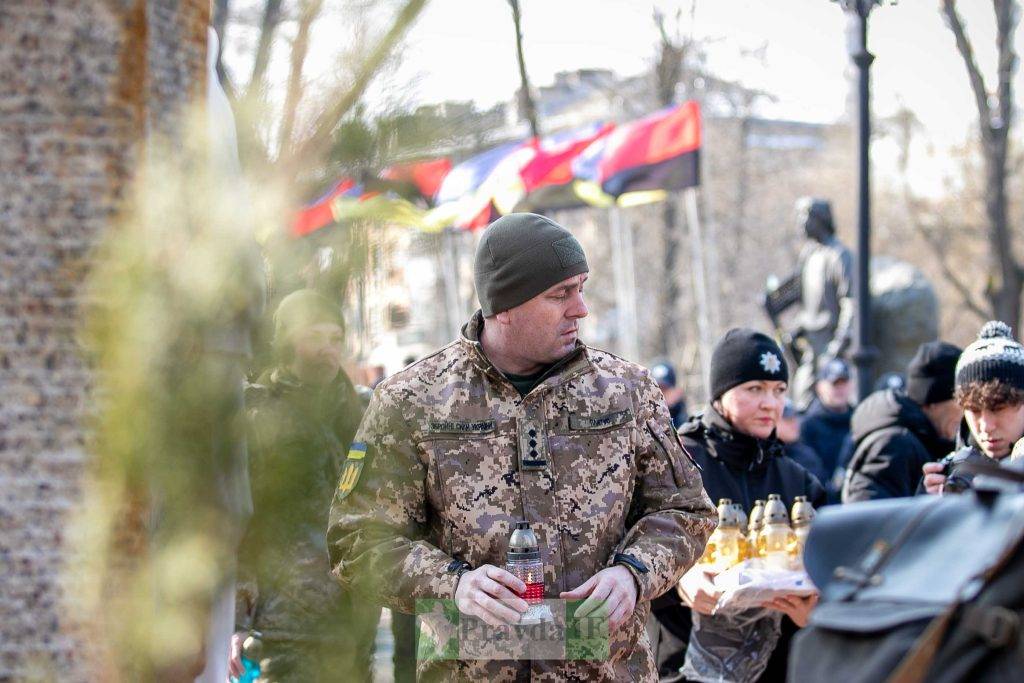 У Івано-Франківську вшанували пам'ять загиблих на війні воїнів