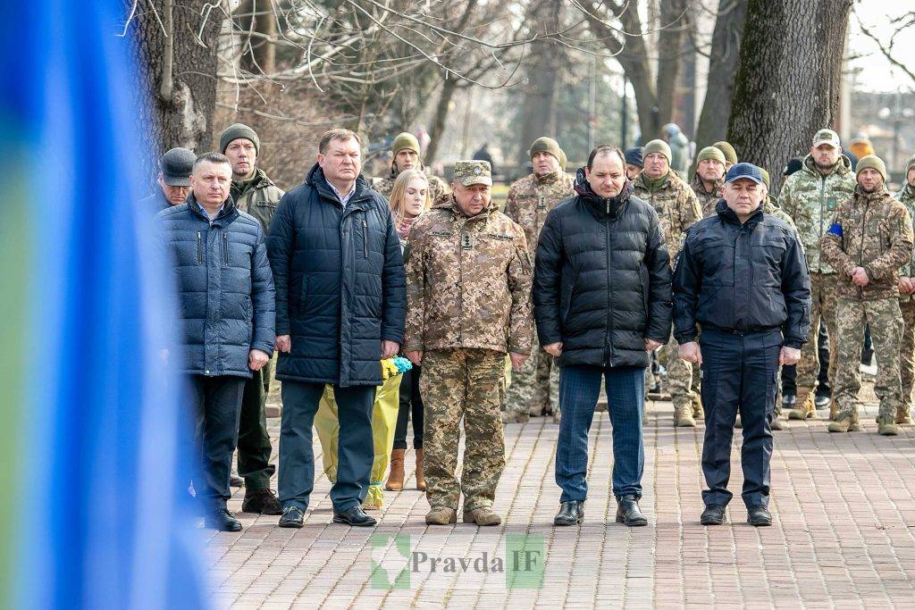 У Івано-Франківську вшанували пам'ять загиблих на війні воїнів