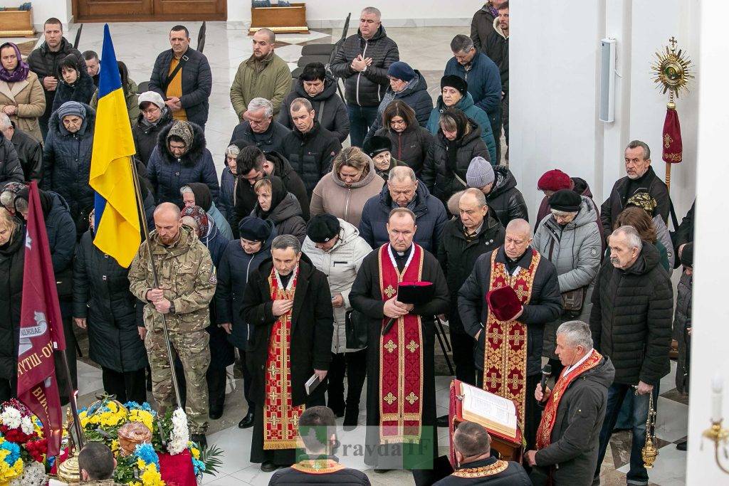 У Франківську провели в останню путь десантника Миколу Жовкевича. ФОТО