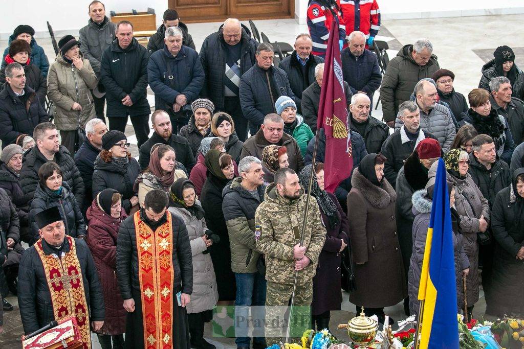 У Франківську провели в останню путь десантника Миколу Жовкевича. ФОТО