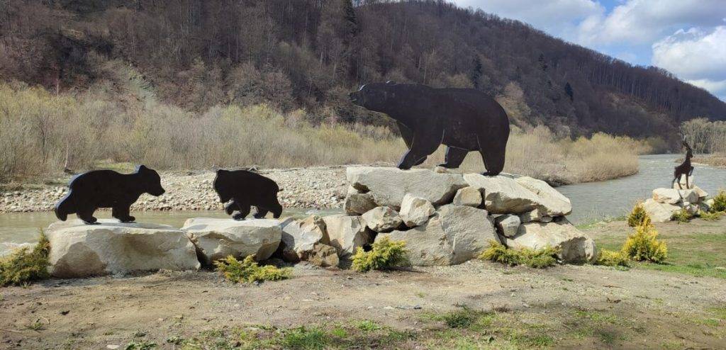 У Вигоді вже на завершенні створення парку,парк звірі карпат,ярослав наум