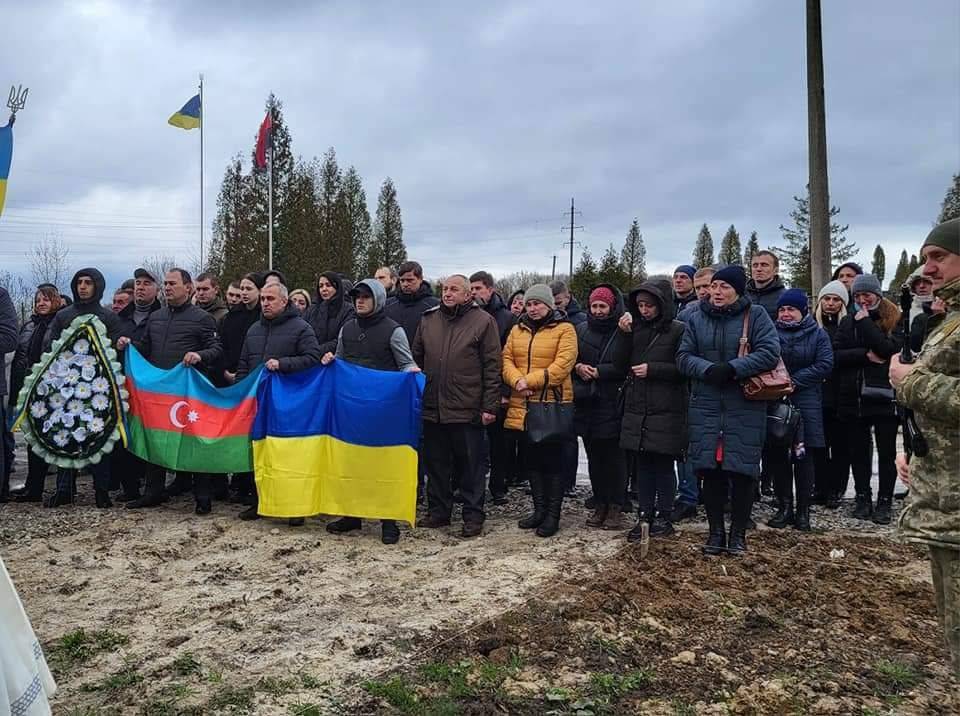 В Калуші поховали загиблого на війні Ельвіна Новрузова. ФОТО