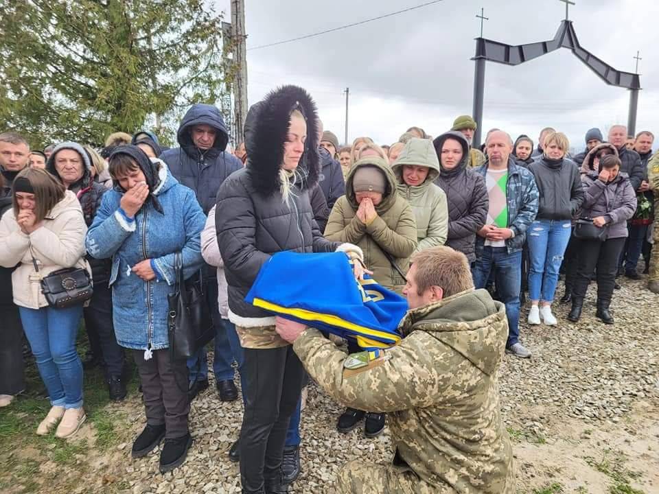 В Калуші поховали загиблого на війні Ельвіна Новрузова. ФОТО