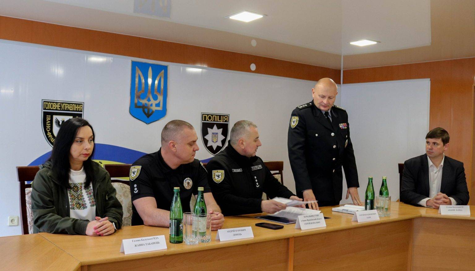 Калуську поліцію очолив полковник Сергій Харін