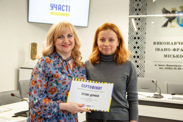 Бюджет участі: 38 ініціатив франківців втіляться в життя