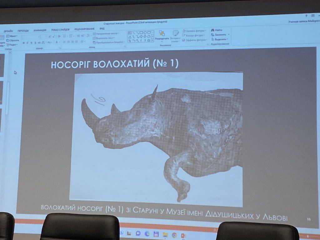У неділю, в Парку історії землі, презентують копію Старунського носорога, тушу якого викопали на Франківщині понад 100 років тому