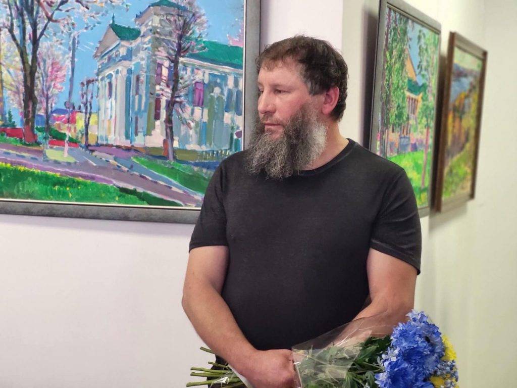 В Калуші відкрили виставку живопису захисника з позивним “Пікассо”. ФОТО