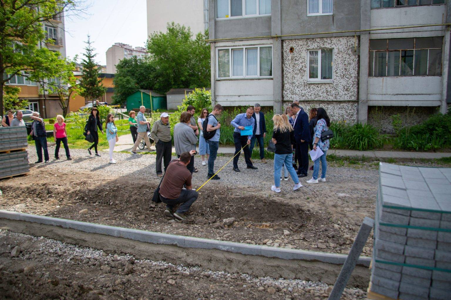 У мікрорайоні Пасічна невдовзі з’явиться ще один сквер