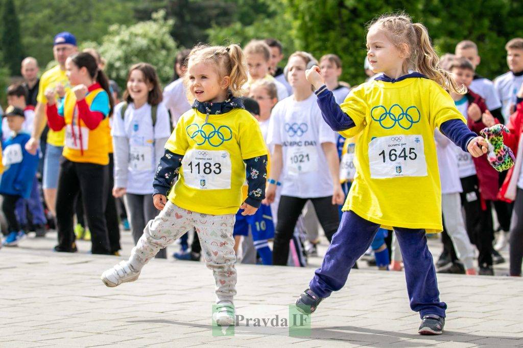 Всеукраїнський Олімпійський день відзначили у Івано-Франківську ФОТОРЕПОРТАЖ