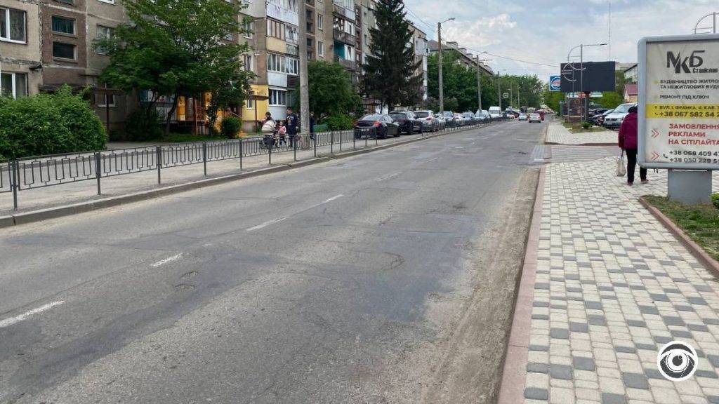 У Івано-Франківьку оголосили тендер на ремонт вулиці Симоненка