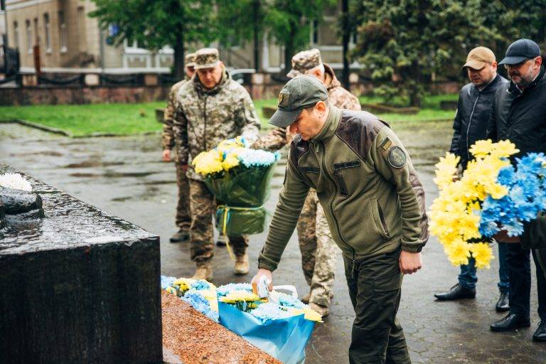 Гвардійці Франківщини вшанували пам'ять жертв Другої світової війни. ФОТО