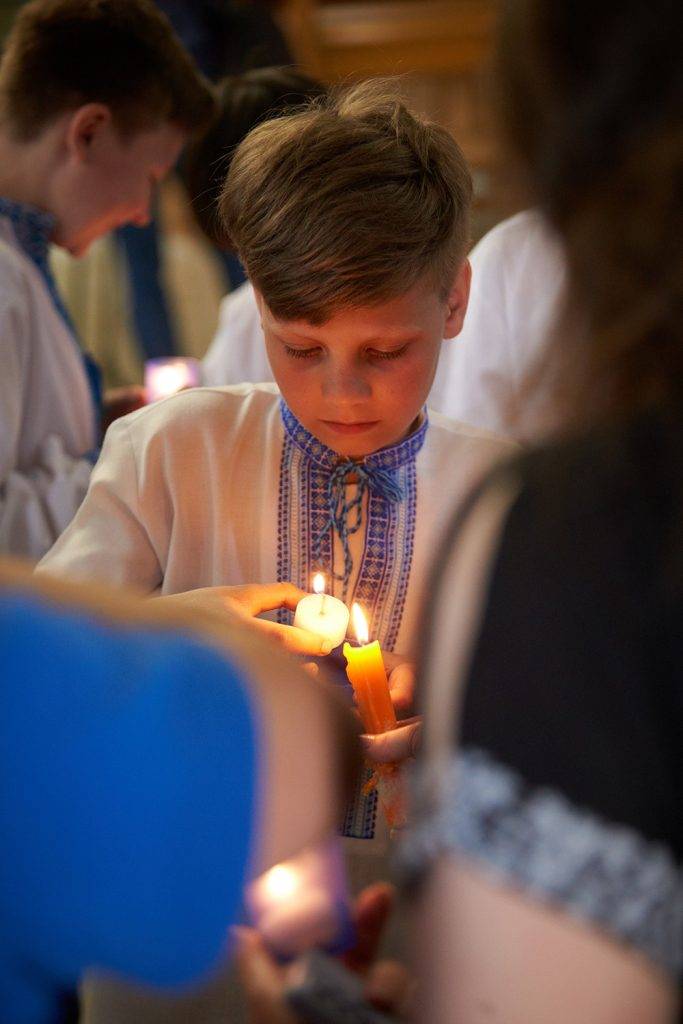 У Франківську молилися за вбитих у російсько-українській війні дітей. ФОТО