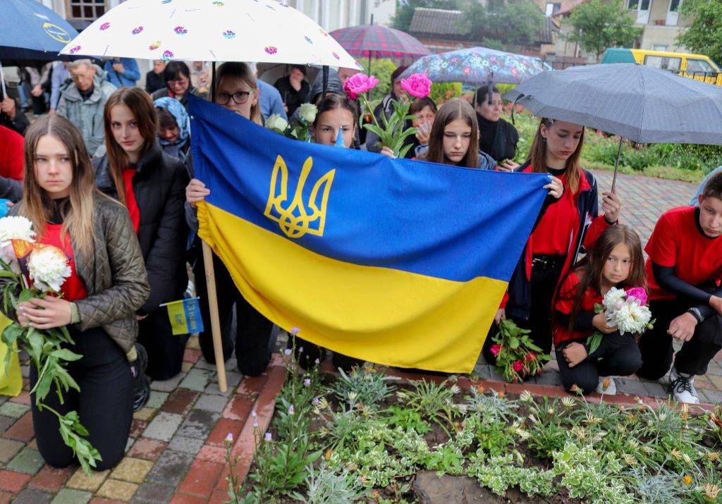 У Калуші попрощалися з полеглим Героєм Андрієм Будзаном