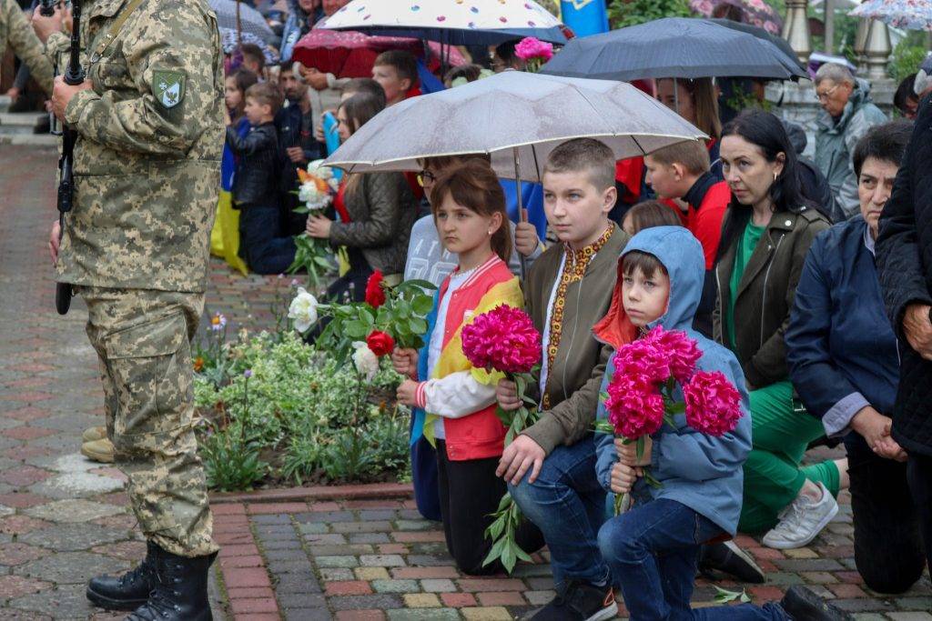 У Калуші попрощалися з полеглим Героєм Андрієм Будзаном