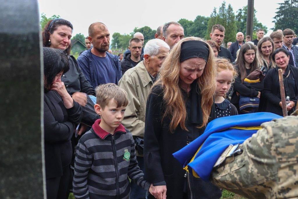 У Калуші попрощалися з полеглим Героєм Андрієм Будзаном