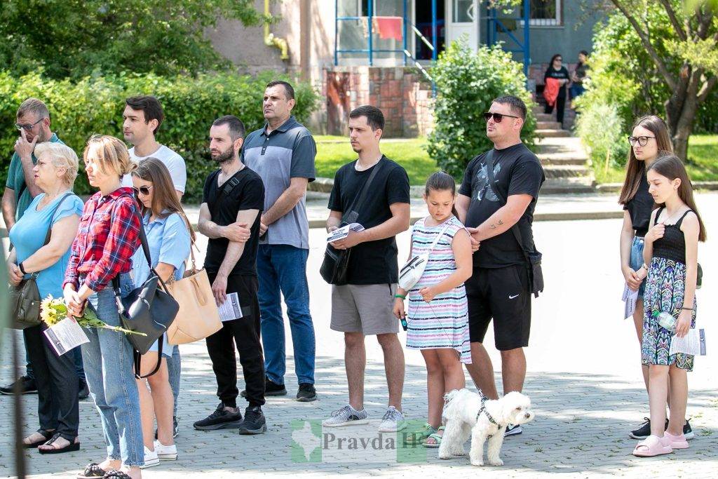 У Франківську відкрили анотаційну дошку полеглому військовому Григорію Морозу. ФОТО