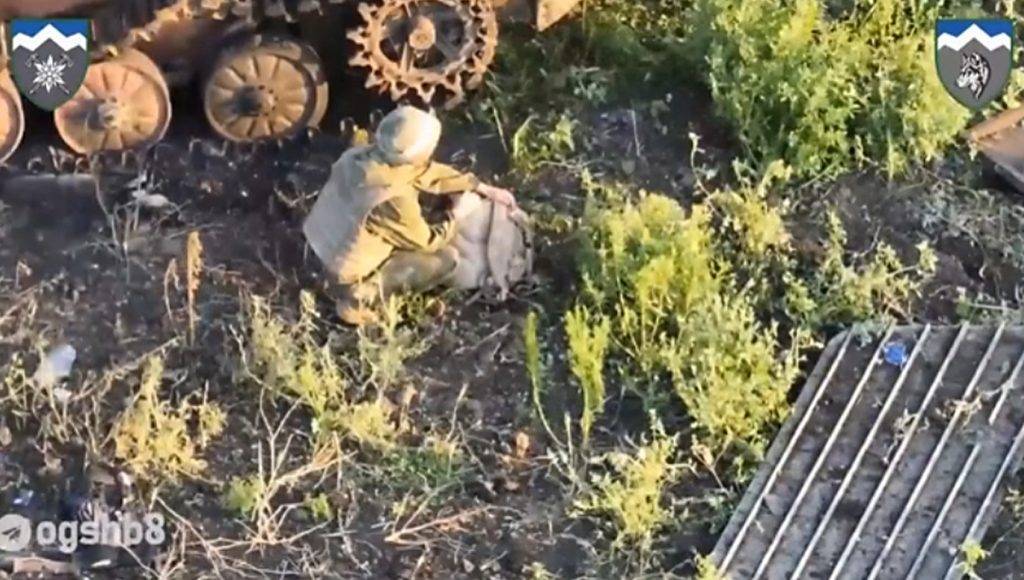 Окупант побачивши дрон, здався в полон прикарпатським Едельвейсам