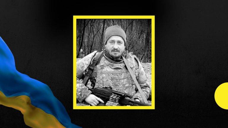 На Волині поховали 29-річного бійця з Франківщини Романа Драганчука