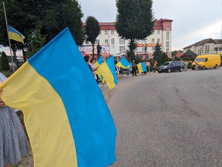 В Болехові на колінах зустріли загиблого Героя Федора Рима. ФОТО