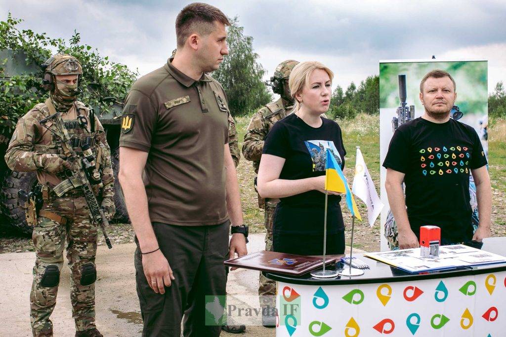 У Франківську погасили марку, присвячену Службі безпеки України. ФОТОРЕПОРТАЖ