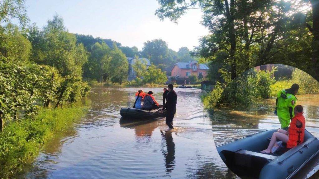 Три будинки залишаються підтопленими: на Франківщині у річці Ворона спадає вода