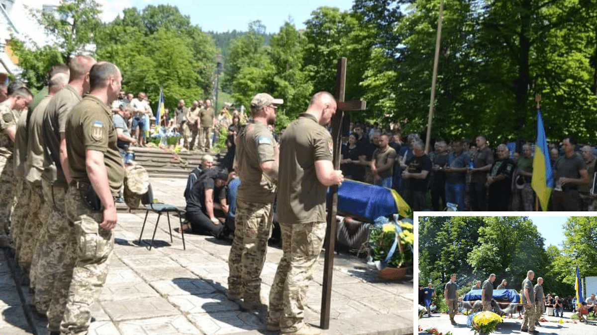 На Франківщині попрощалися із захисником Миколою Максим’юком