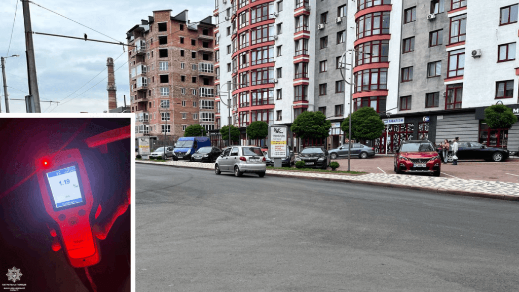 Не мала водійського і була п’яною: у Франківську зупинили горе-водійку