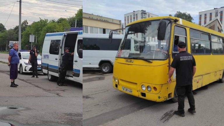 У Франківську виявили водія автобуса, який їздив без документів