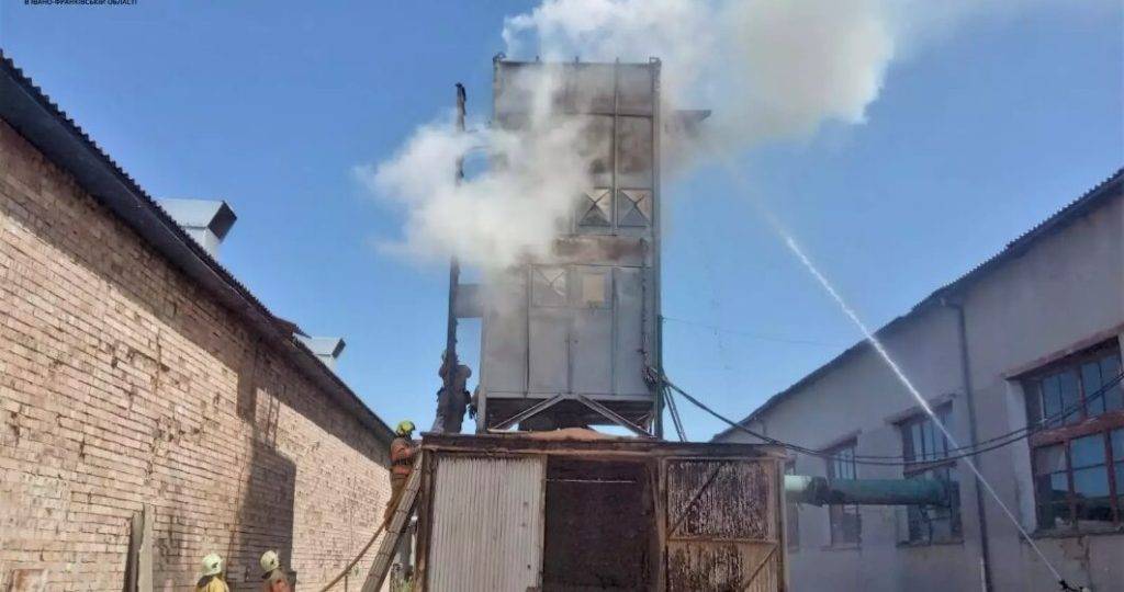 У Коломиї на одному з підприємств трапилася пожежа