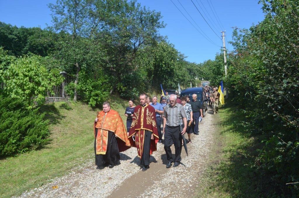 У Галицькій громаді провели в останню путь полеглого героя Ігоря Вознюка