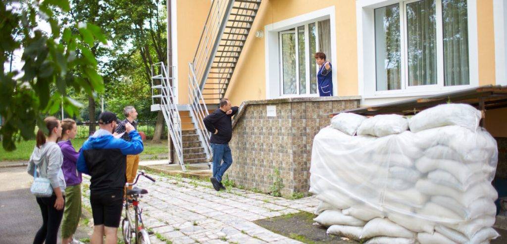 Марцінків «ревізував» дитячі садочки та укриття на Хоткевича