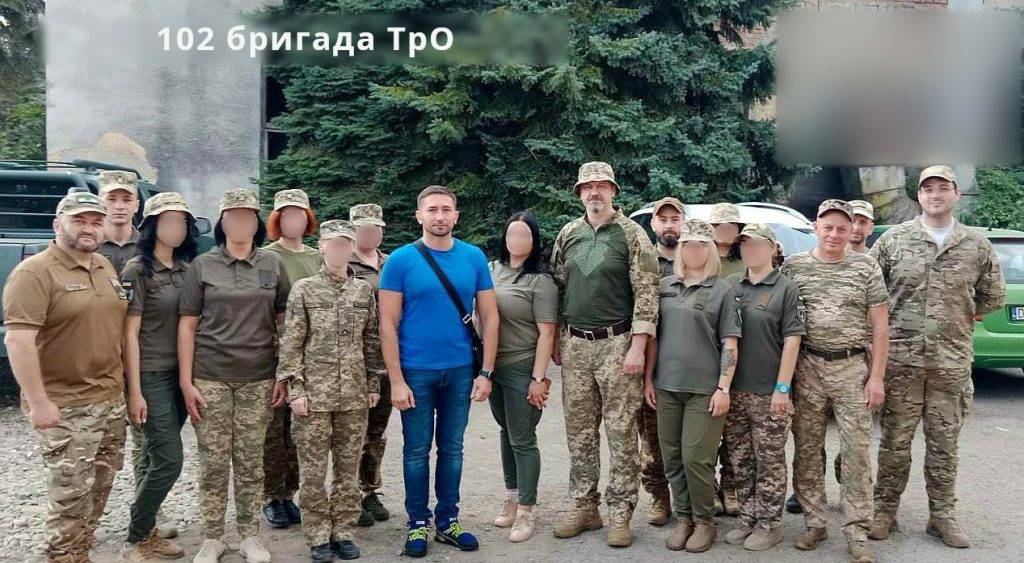 Екскомандира 102 бригади ТрО нагороджено «Сталевим хрестом»