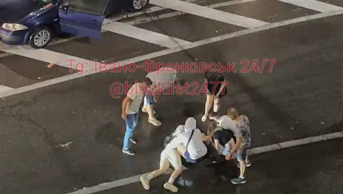 У Франківську на Короля Данила збили чоловіка