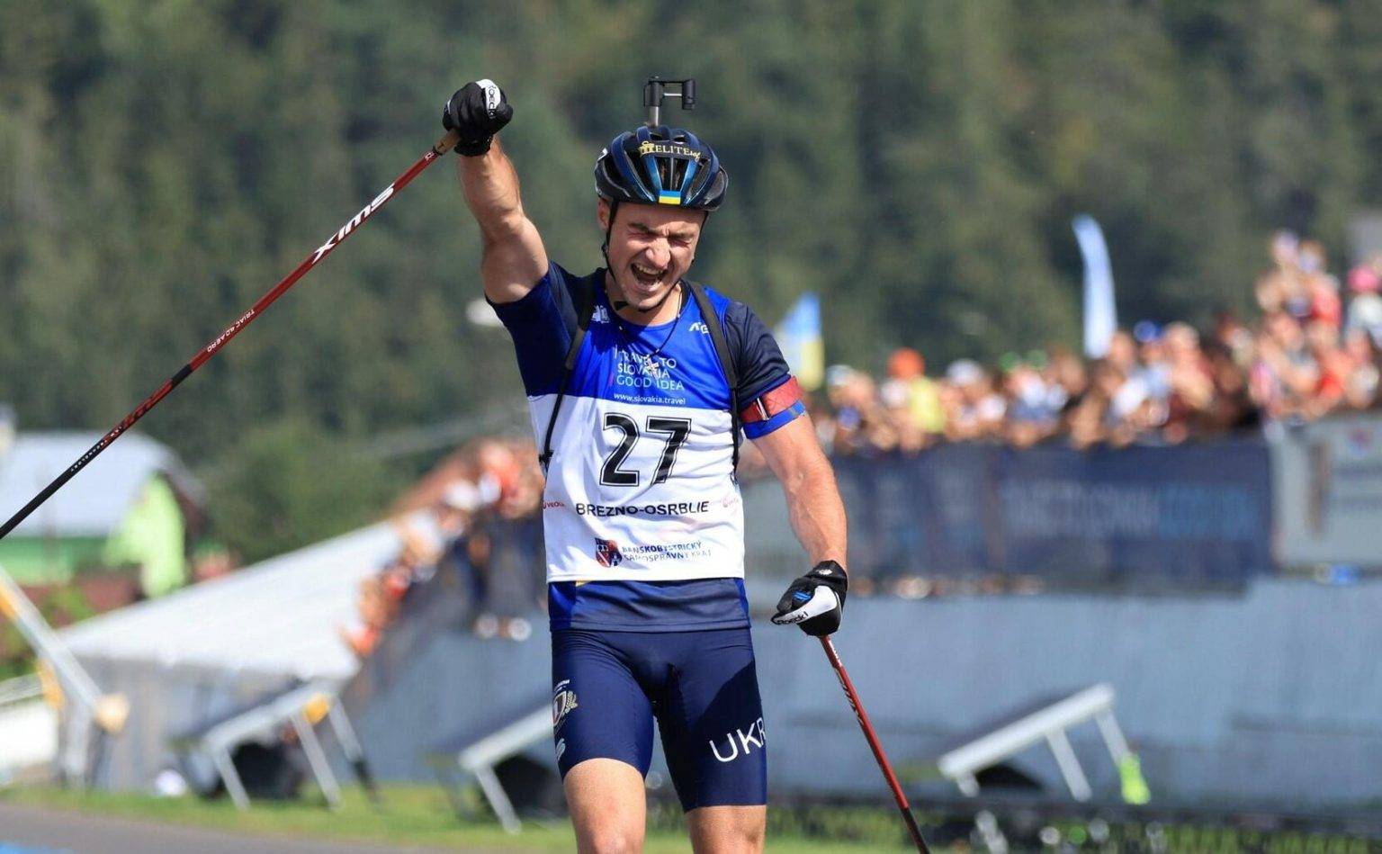 Тарас Лесюк з Косівщини переміг на літньому чемпіонаті світу з біатлону