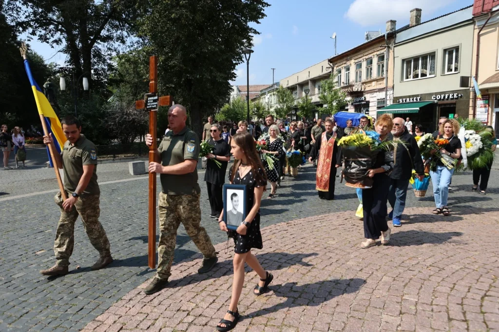 У Франківську попрощалися із захисником Остапом Бринським