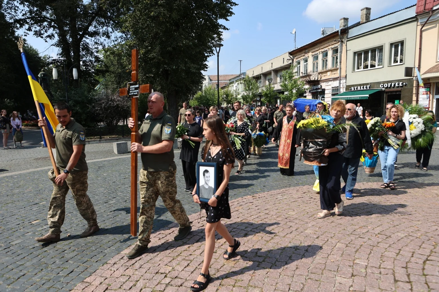 У Франківську попрощалися із захисником Остапом Бринським