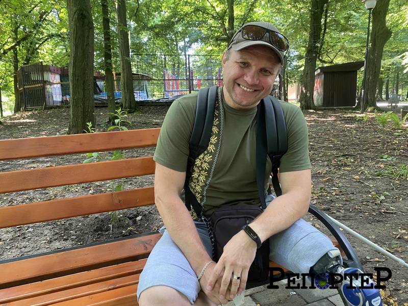 Поранений на війні коломиянин Юрій Фурик після ампутації планує знову тренувати дітей
