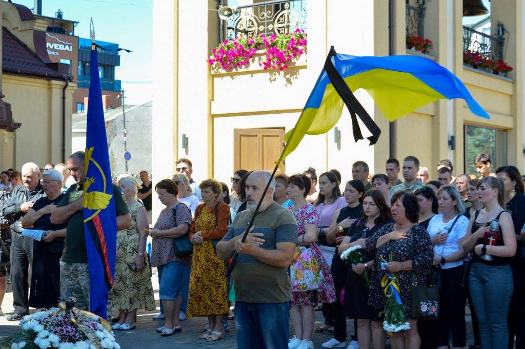 Громада Коломиї прощалася із загиблим захисником Іваном Мосійчуком