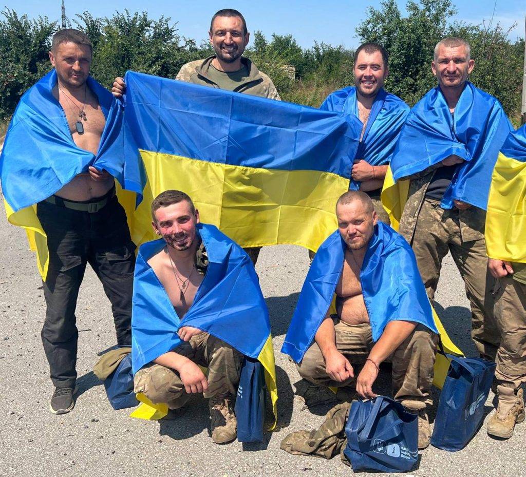 Україна повернула з полону 22 воїнів. ФОТО, ВІДЕО