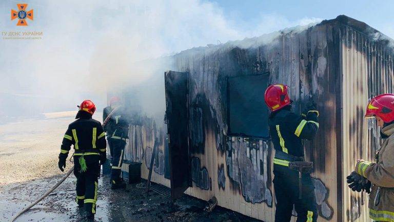 У Франківську під час пожежі у вагончику загинули працівники приватного підприємства