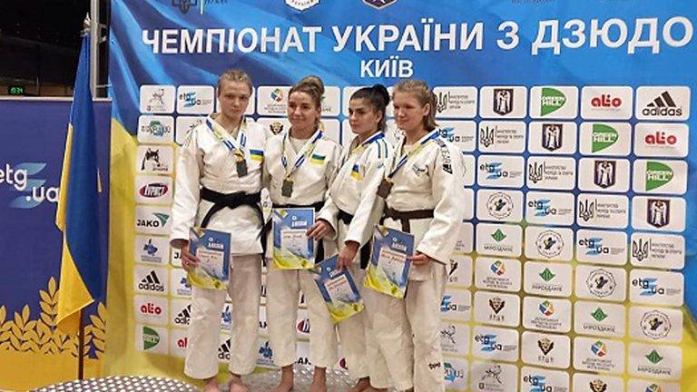 Прикарпатки здобули дві медалі на чемпіонаті України з дзюдо