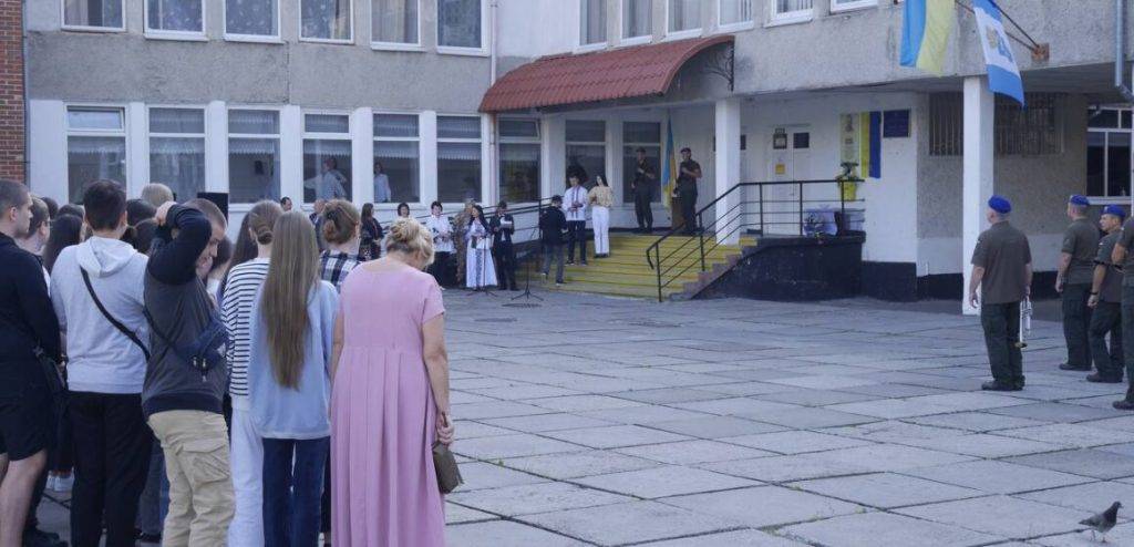 У Франківську встановили анотаційну дошку полеглому Герою Василеві Куцію. ФОТО