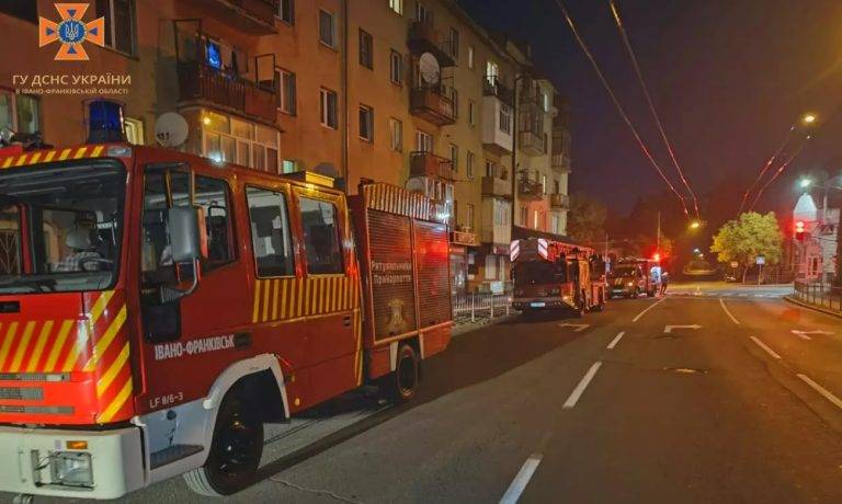 пожежу в підвалі п’ятиповерхівки