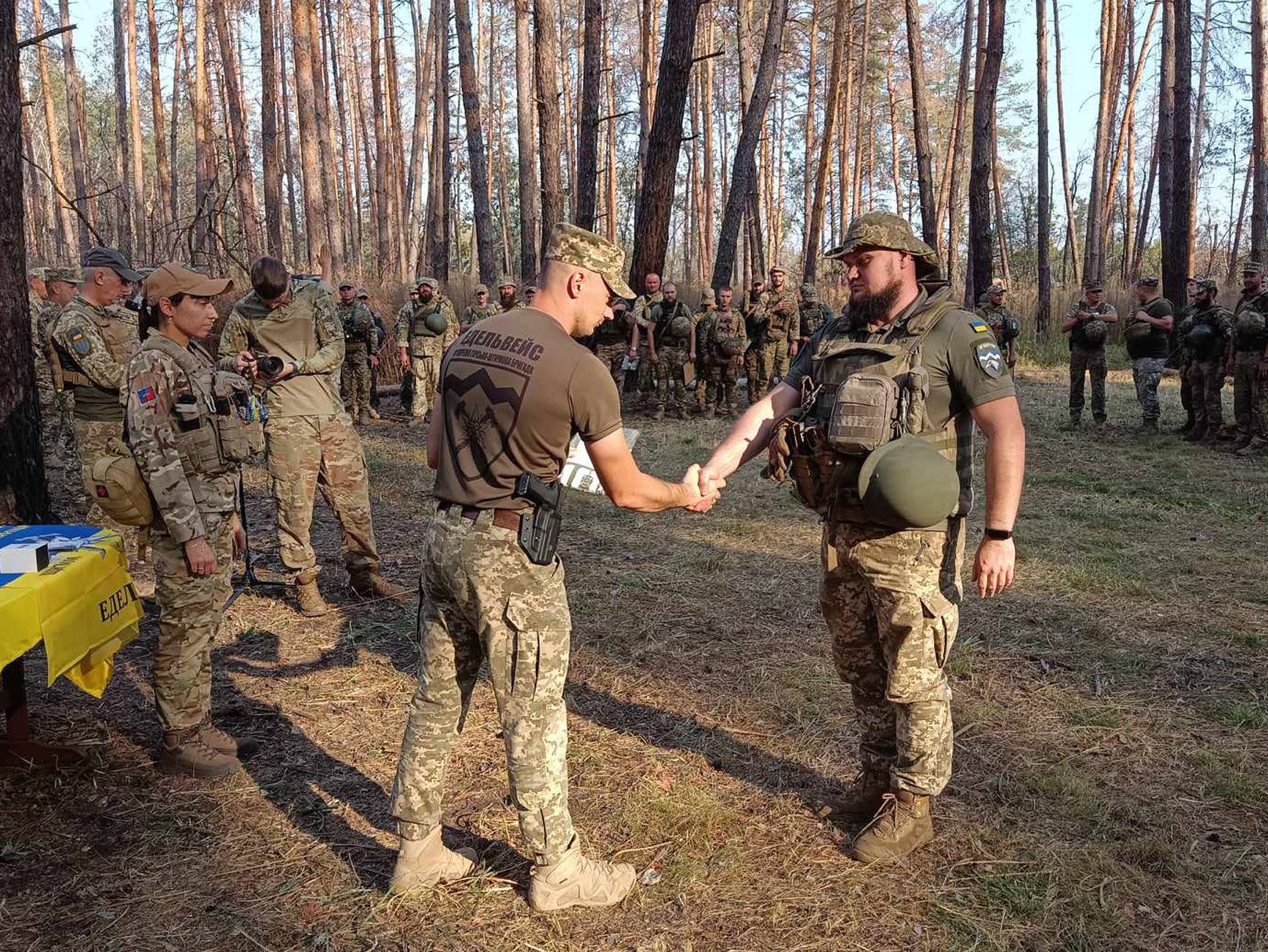 Прикарпатські "Едельвейси" отримали нагороди з нагоди 8-ої річниці створення бригади ФОТО