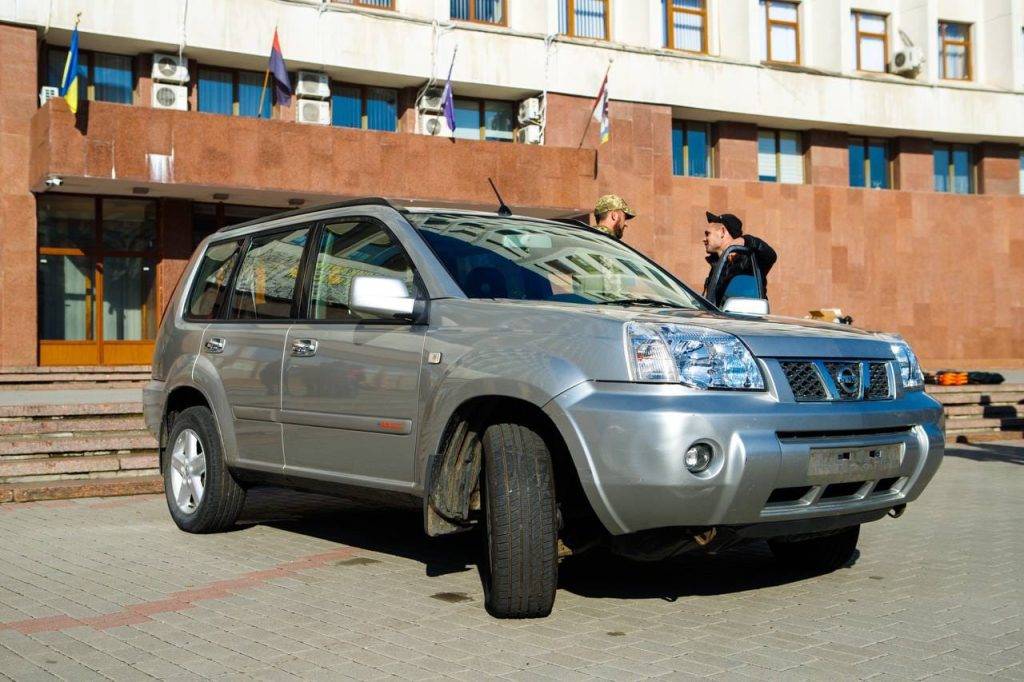 У Франківську новоствореному батальйону передали необхідну техніку та автомобіль