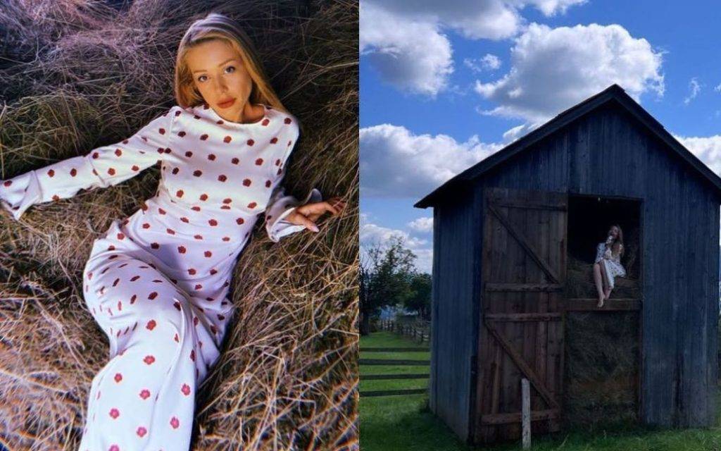 Тіна Кароль без макіяжу на сіні у Карпатах заспівала свій новий хіт