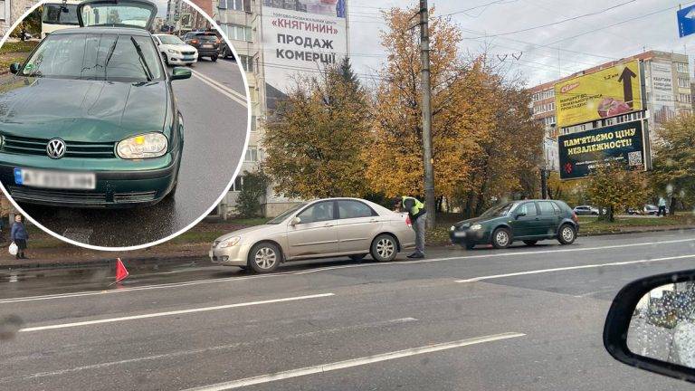 У Франківську на переході збили жінку. ФОТО