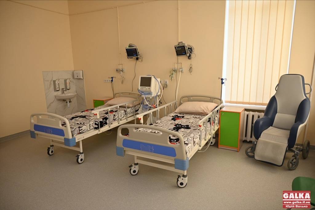 У Франківськькій обласній дитячій лікарні відкрили оновлене реабілітаційне відділення