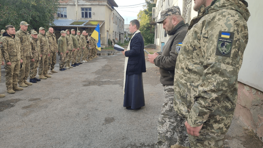 Бійці 303-ої запасної роти 102-ої бригади ТрО поїдуть на навчання для отримання базової військової підготовки